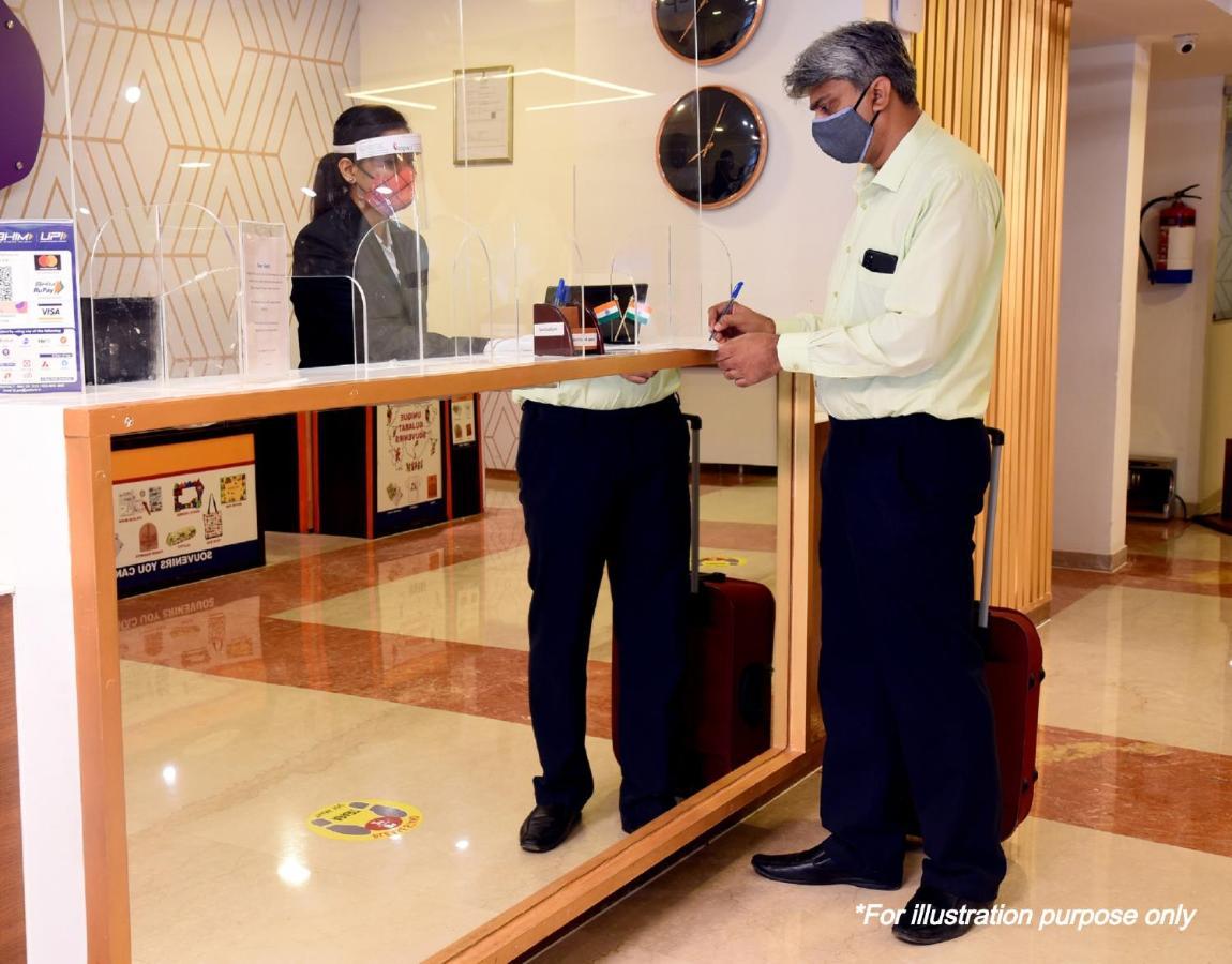 Oyo Hotel Blu Pebbles Near Delhi Airport Nové Dillí Exteriér fotografie